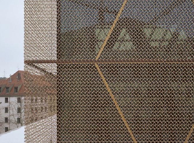 Architectural Spiral Mesh for Interior and Exterior Decoration