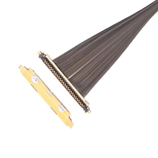 20531 50P Vertical Mating Micro Coaxial Cable 20531-050t-02 0.25mm Right Angle