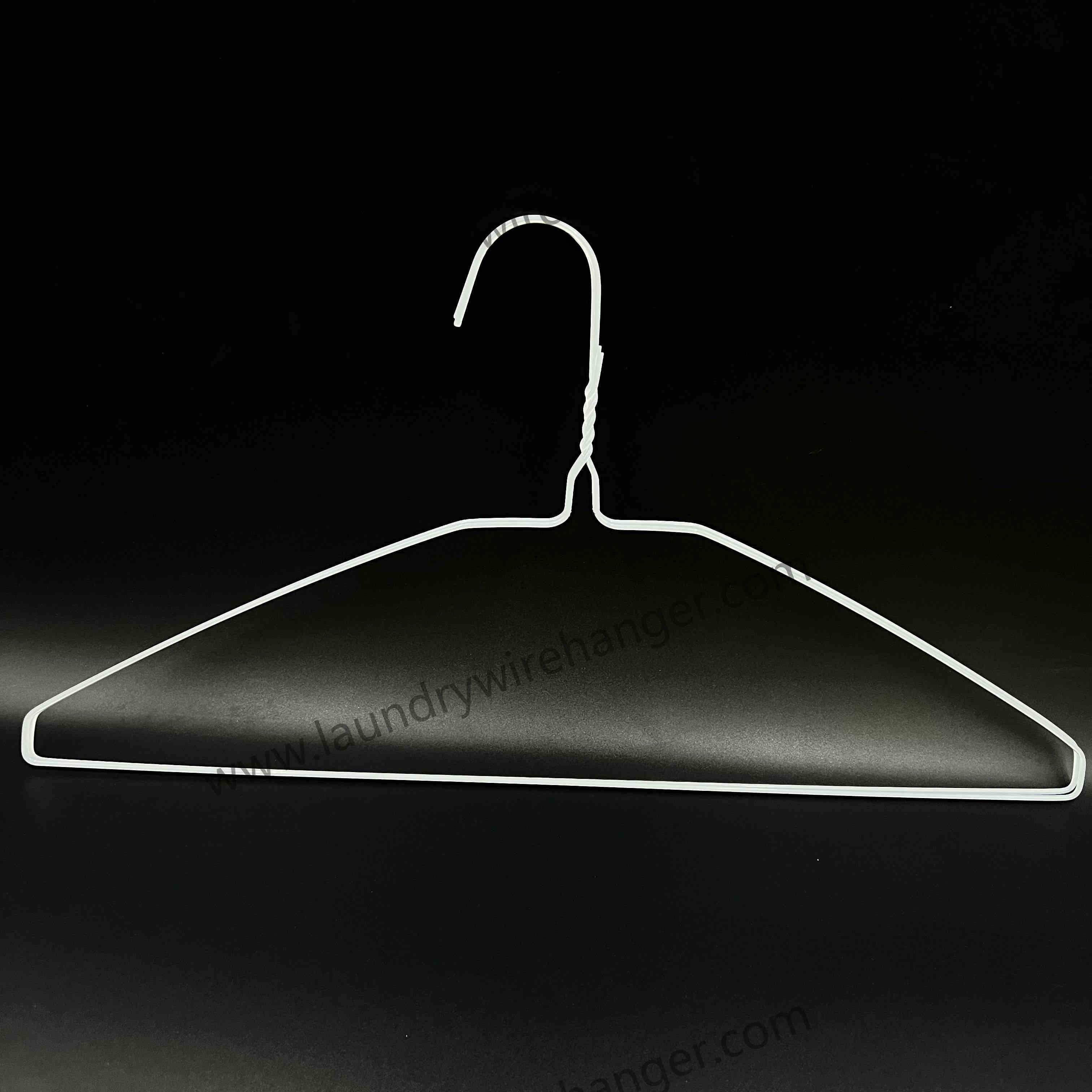 16inch Notched Shape Wire Suit Hanger For Dry Cleaning Shop
