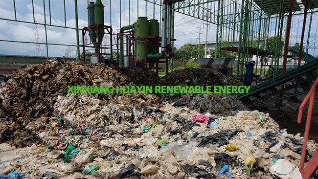 Fuel Oil Diesel Waste Plastic Pyrolysis Plant Small To Gas