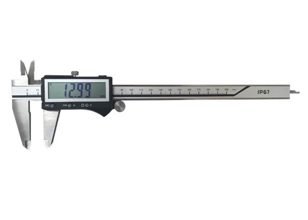 IP67 Waterproof 0-200mm/0-8'' Digital Caliper with 0.01mm/0.0005'' Resolution