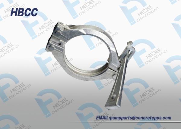 DN125 Concrete pump wedge clamp for Putzmeister, forging clamp, cup tension