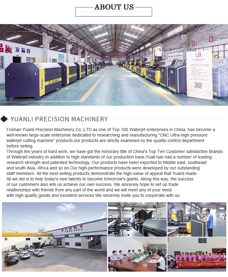 Marble Wash Basin Water Cutting Machine Waterjet Marble Cutting Equipment