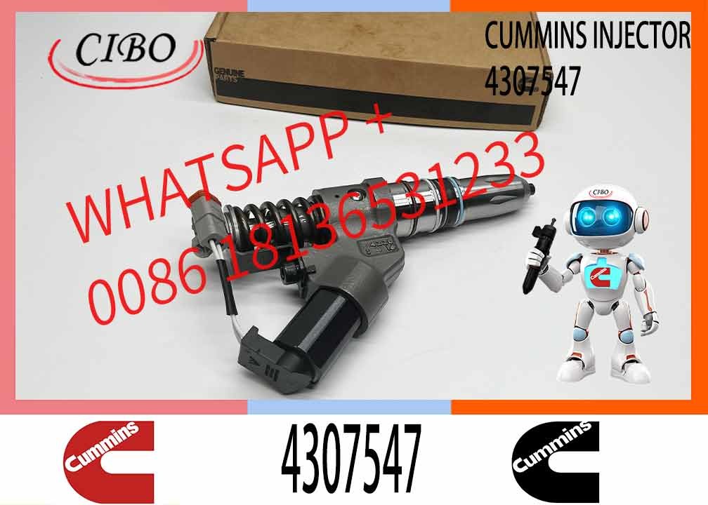 4307547 4061851 Ism11 Qsm11 Engine Fuel Injector For Excavator Diesel Engine Parts For Sale
