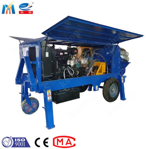 S Tube Valve Pumps Wet Shotcrete Concrete Pumping Machine concrete surface