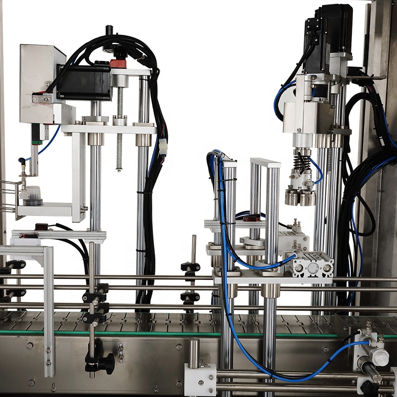 Fully Automatic Multi-Type Capping and Screwing Machine with Adjustable Torque Size
