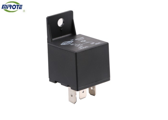 Non Waterproof 12 Volt 40 Amp Relay 4 Pin With Backrest For Universal Cars MR524999 V23134-B52-X464