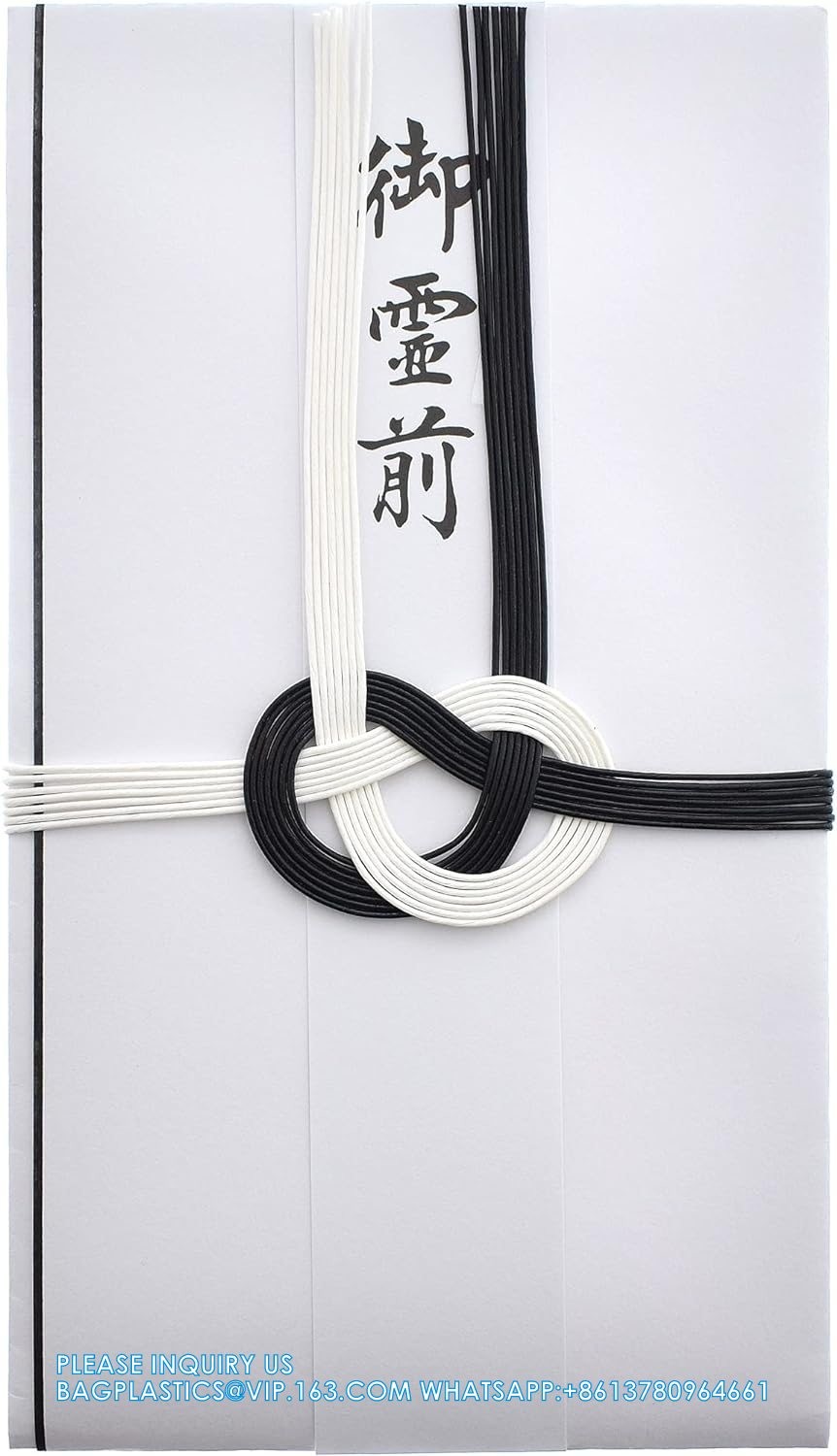 Japanese Funeral Offering Envelope Gift Money Funeral Gift Money Envelopes Koudenhukuro Tyouji 1bag(4 Sheets)