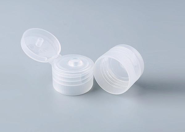24/410 ribbed plastic flip top caps, screw-on PP caps wholesale, dispensing caps