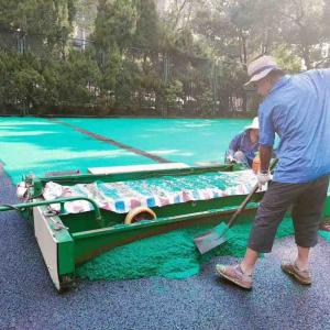 1.8m Width Rubber Floor Paver Machine