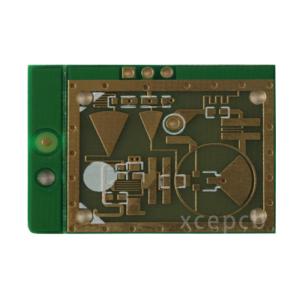 Green Soldermask Module Sensor High Frequency PCB , custom printed circuit