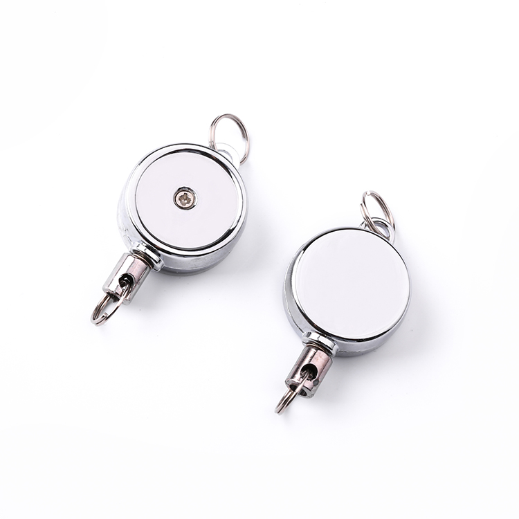 Deyi PVC Coin Keychain Badge Reel