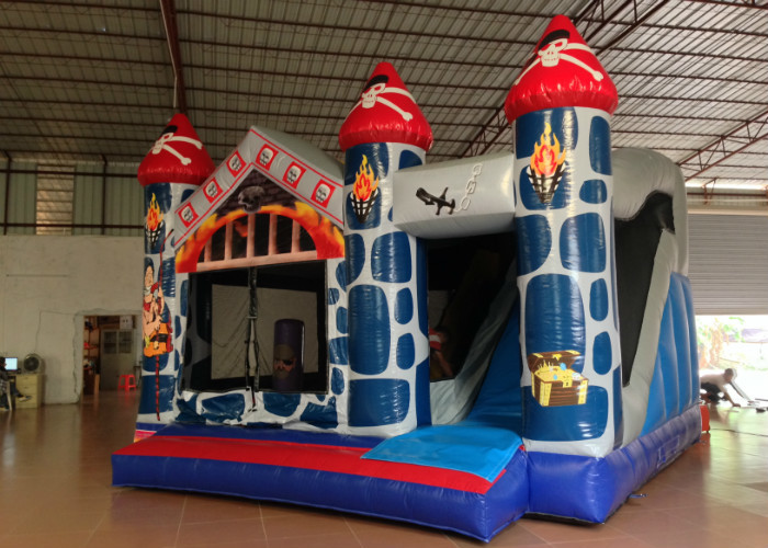 5 in 1 inflatable combo classic inflatable European bouncy castle inflatable jumping castle house with slide inside sale