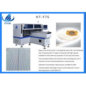 Double Arm PCB Mounter Machine High Speed LED Tube Making Machine