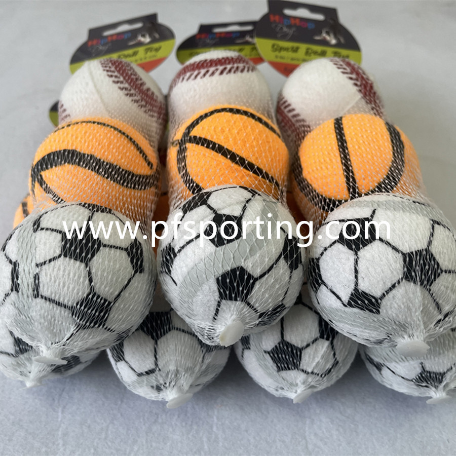 High Quality Vking Manufacturer Supply Free Sample Rubber Toy Pet Training Toys Squeaky Rubber Ball for Small Large Dogs