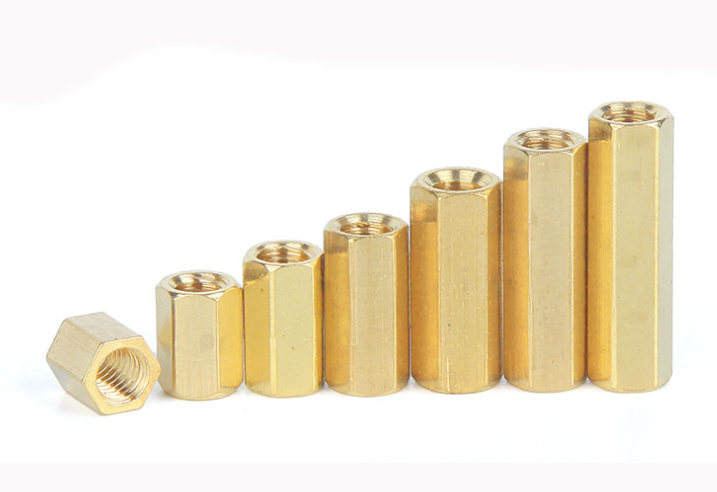 Brass Screw Copper Isolation Column Hexagon Coupling Nuts DIN6334