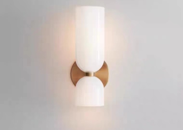 Wholesale Small Glass E27 Lamp Holder COC Bedroom Wall Lamp