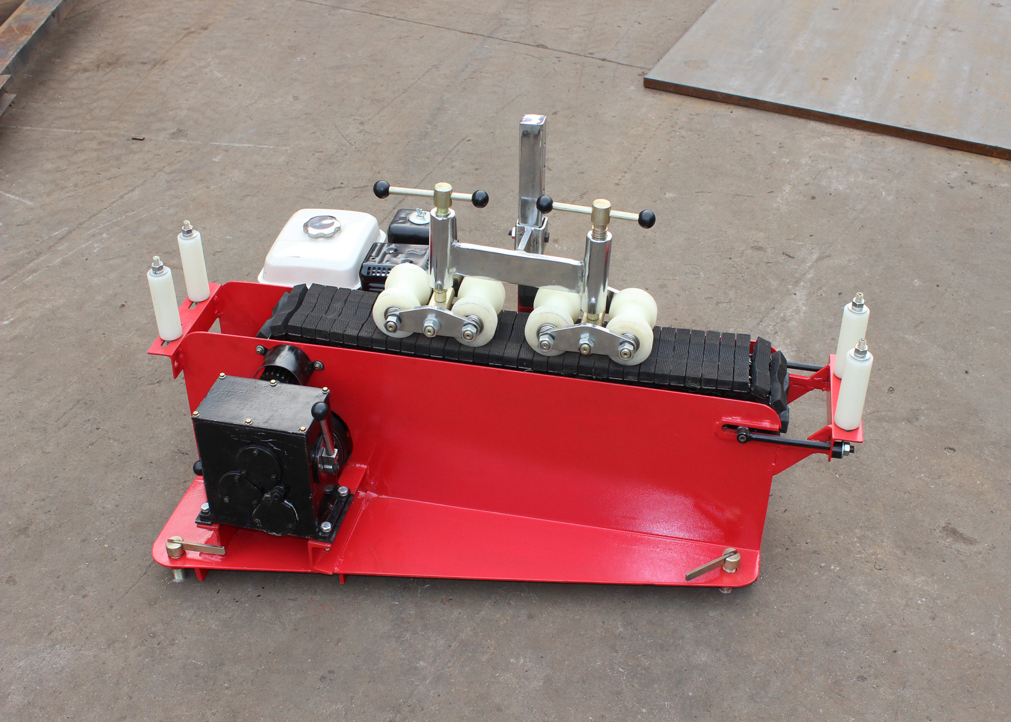 MOTORIZE CABLE PUSH PULLING TRANSMIT MACHINE UNDERGROUND CABLE TOOLS WITH HONDA ENGINE