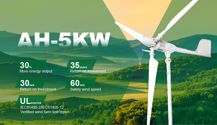 5kw wind turbine price wind turbine generator for home use 10KW