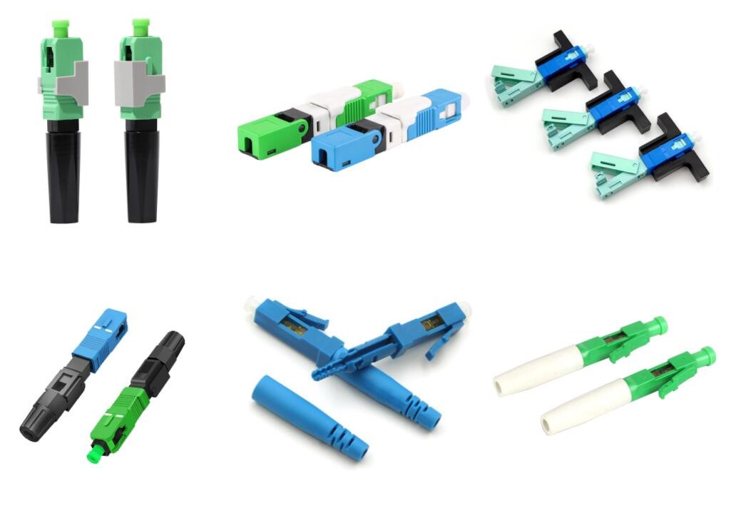 FTTX FTTH Fast Connector SC UPC Mechanical Splice Connector For Drop Cable