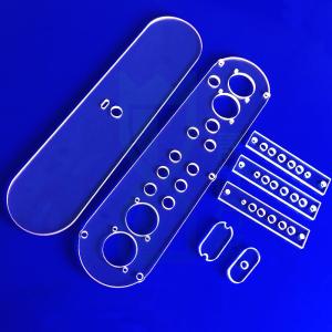  Customize High Temperature Quartz Glass Sheet For Curing Machine Manufactures