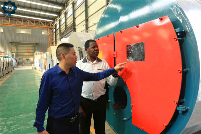 1.5ton 1500kg Industrial Natural Gas Diesel Fired Steam Boiler For Hospital, Medicine