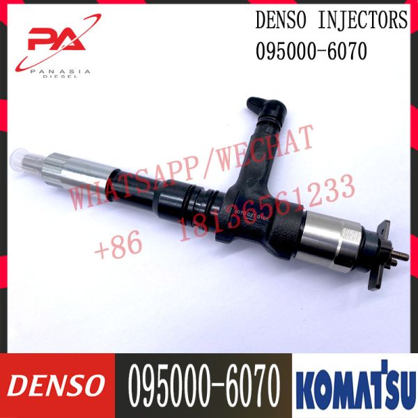 Diesel Common Rail Injector 095000-6070 For PC350-7 PC400-7 Injector 6251-11