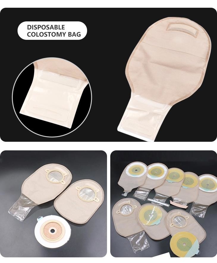 High Barrier Soft PVDC Co-extrusion film Ostomy Bag Ultra Clean Pouch Liner Color Shelf Life 1 Years