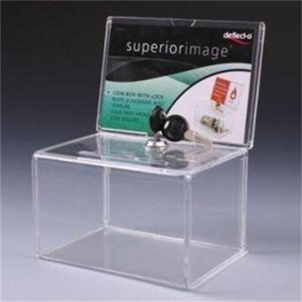 Manufacturing customized acrylic donation box