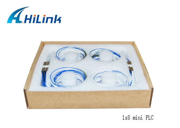 Micro Steel Box UPC Micro PLC Optical Splitter 1X16 1X4 connectors