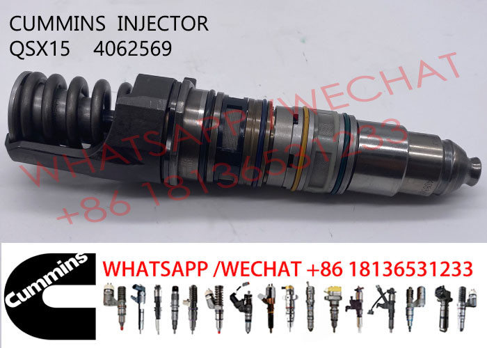 4062569 Common Rail QSK15 Diesel Engine Fuel Injector 4010346 4088665 4088327 4088660