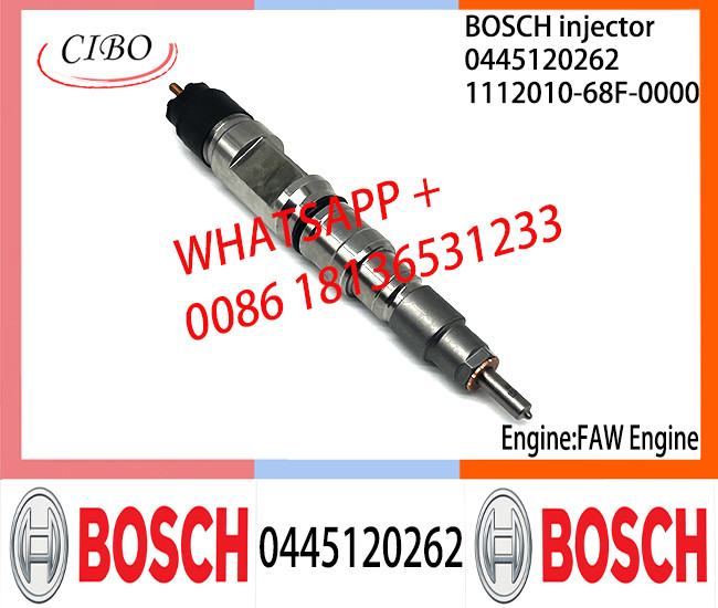 BOSCH 0445120262 1112010-68F-0000 Neutral Fuel Injector Assembly 0445120262 1112010-68F-0000 For FAW