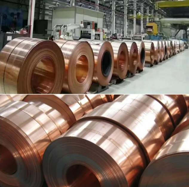 6-20um Copper Foil 99.8% For Lithium Batteries PCB Electronic Applications