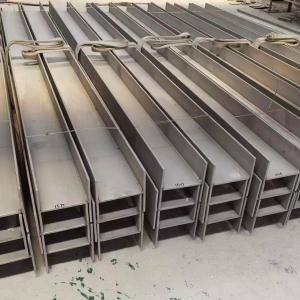 100 - 400mm Width Stainless Steel H Beam / I Beam Application For Structure ERW