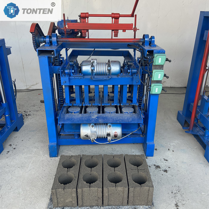 4-35A Semi-automatic Block Molding Machine Porous Brick Making Machine