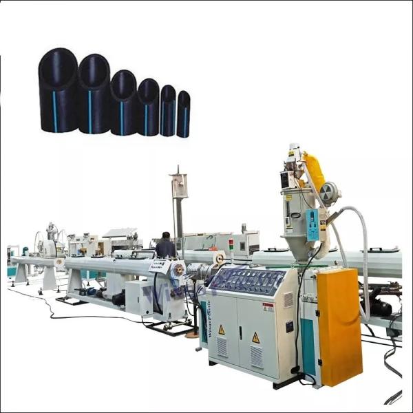 High Speed HDPE Pipe Manufacturing Plant Plastic Water Pipe Making Machine 150kg