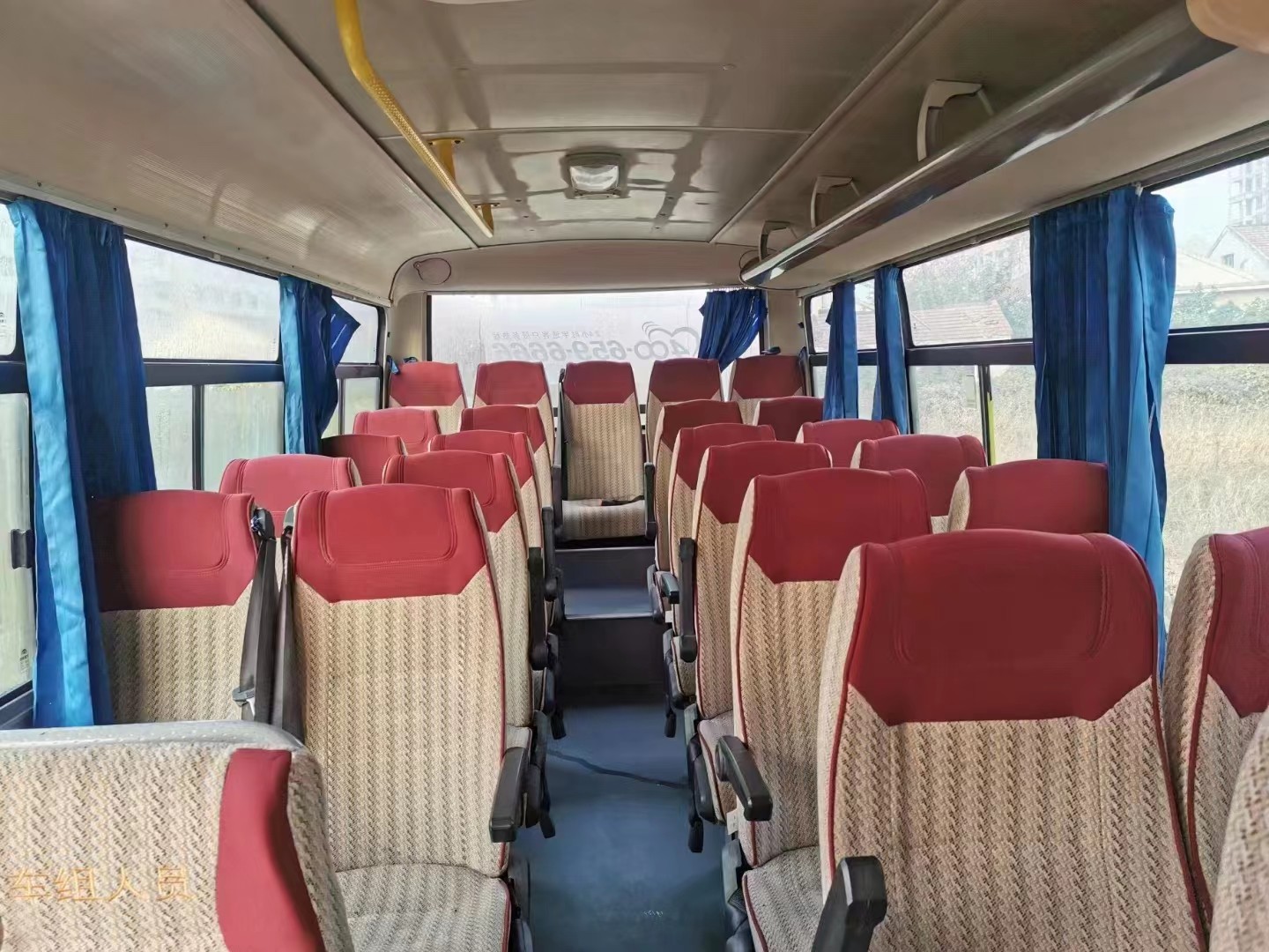 2015 Year 29 Seats Used Yutong Coach Bus ZK6729 For Tourism Tansportation