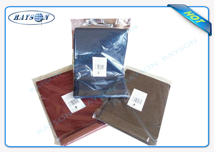 Disposable Table cloths Made from Polypropylene Non Woven Fabric of Full Range Colors