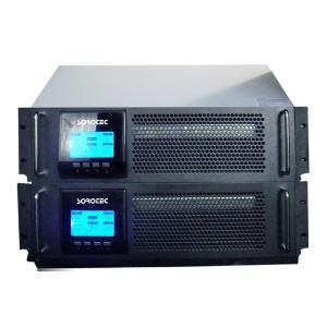  Rack Mount 1 - 10 KVA Pure High Frequency online UPS with voltage adjustment 220 230 240 V Manufactures