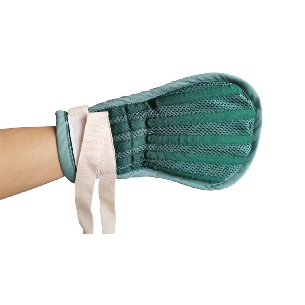 Anti-Tubing Restraint Gloves Anti-Scratching Gloves for Elderly Bedridden Patients Fixed Anti-Scratching Bobble-Board Straps Restraint Straps for Limbs