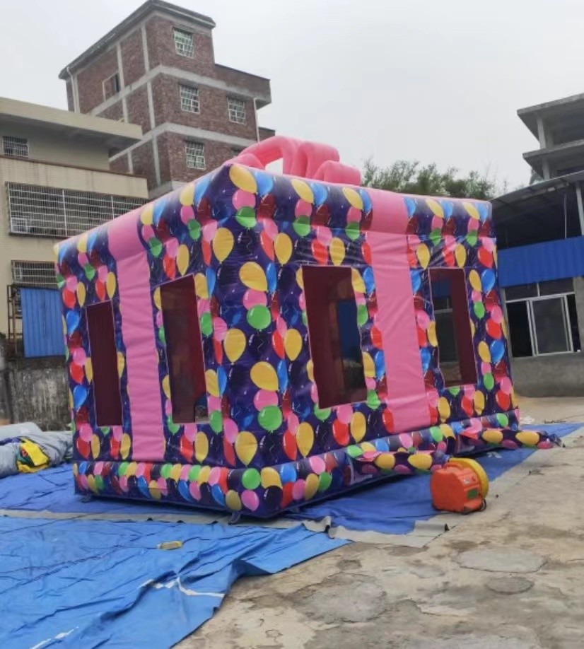 Plato 1000D Inflatable Combo Slide Bouncy Castle Jumper Park
