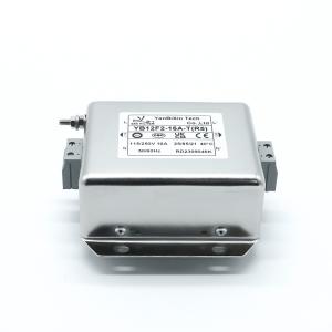  YB12F2 15amp 220V Single Phase Filter Din Rail RFI Filter For Automation Equipment Manufactures