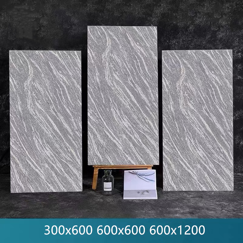 Stone Imitation Texture Outdoor Garage Floor Tile 18mm 600x600mm for Building Material