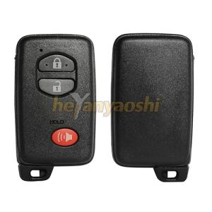  Toyota 3 Buttons Smart Key Shell with Emergency Key Insert Manufactures