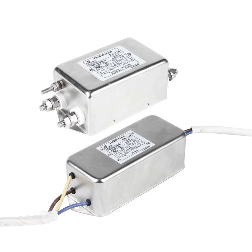  Multi - Stage 20A AC/DC EMI Power Supply Noise Filter Free Maintenance Within Six Years Manufactures