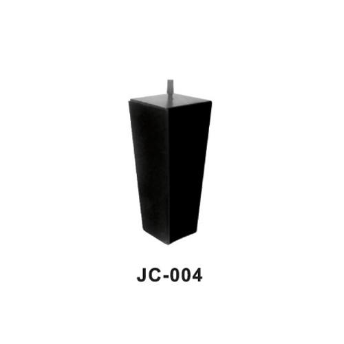 90mm high sofa support legs plastic black furniture sofa legs JC-004