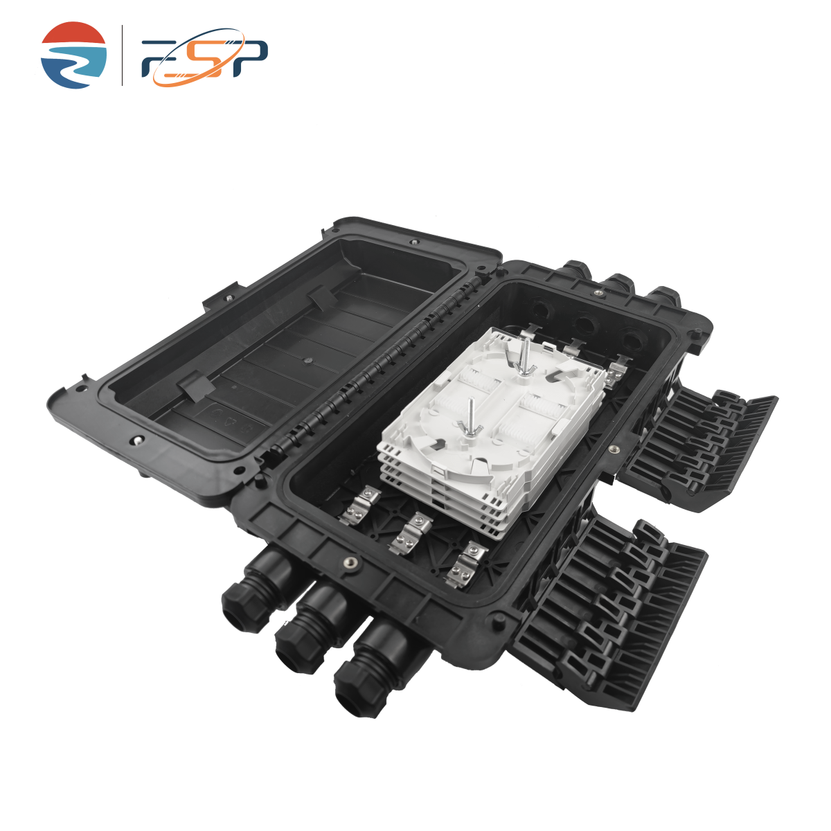 96 Cores Waterproof FTTH Network Fiber Optical Cable Access Terminal Closure with 5 Time