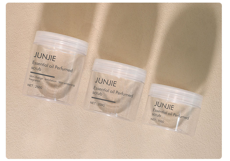 Empty Transparent Plastic Jar 200g 250g Custom Plastic Jars With Lids