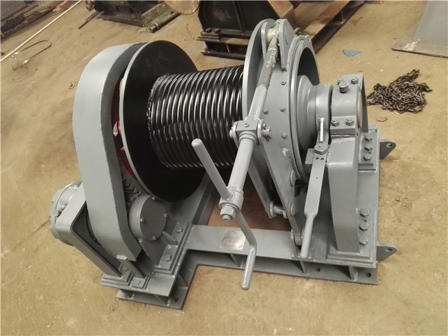 Rated Pull 500KN Grooved Drum Capstan 25Ton 60Ton Marine Hydraulic Winch