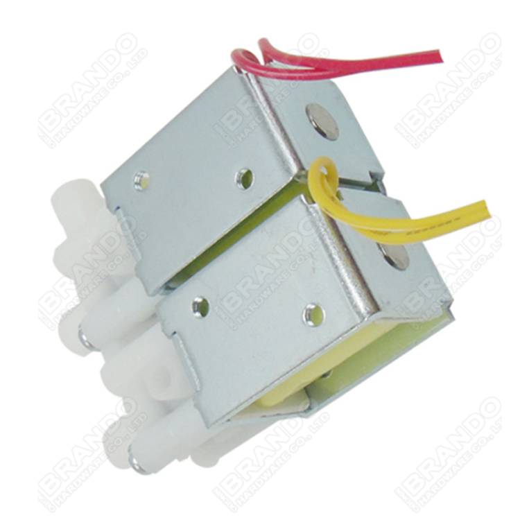 Plastic Water Air 3 Way Mini Solenoid Valve 6V 12V 24V DC